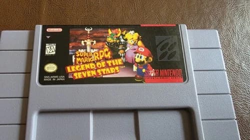 Super Mario RPG: Legend of the Seven Stars (Nintendo SNES,, 1996)