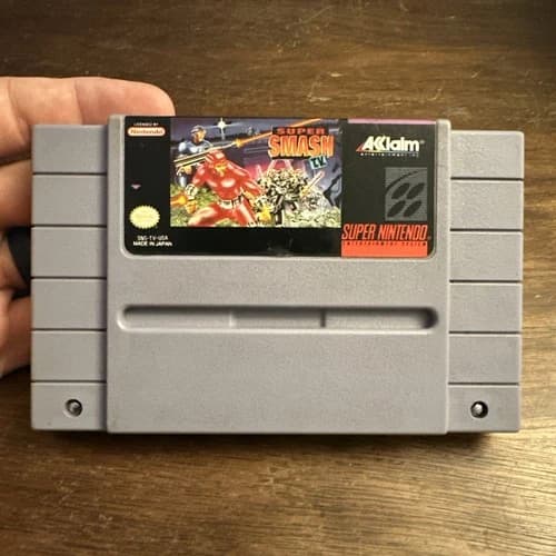 Super Smash T.V. (Super Nintendo SNES, 1992) Tested - Authentic