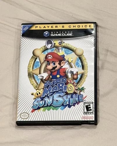 Nintendo Super Mario Sunshine GameCube Players Choice with Manual Included (CIB)
