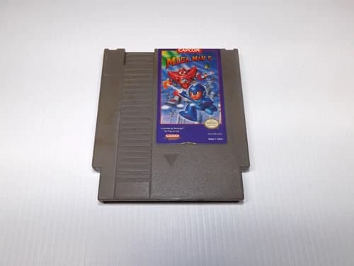 Mega Man 5 WORN GAME ONLY - NINTENDO NES FAST SHIPPING! 41a