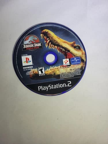 Jurassic Park Operation Genesis Playstation 2 disc only