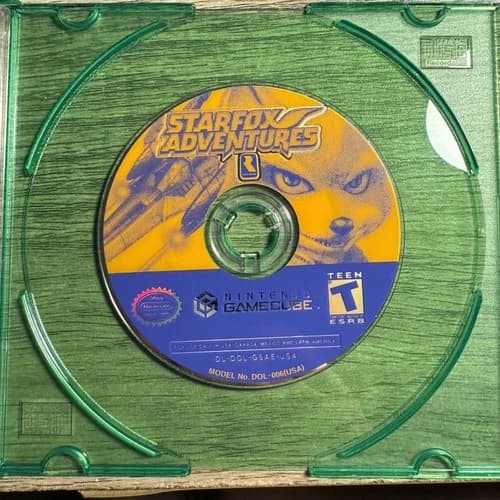 Star Fox Adventures Nintendo GameCube GCN Disc Only Tested Works