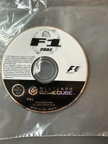 F1 2002 Gamecube disc only