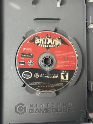 Batman: Vengeance (Nintendo GameCube, 2001) Disc Only Tested Working