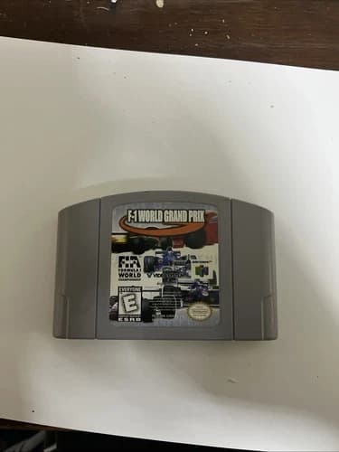 F-1 World Grand Prix (Nintendo 64, 1998) Authentic N64 Cartridge Only
