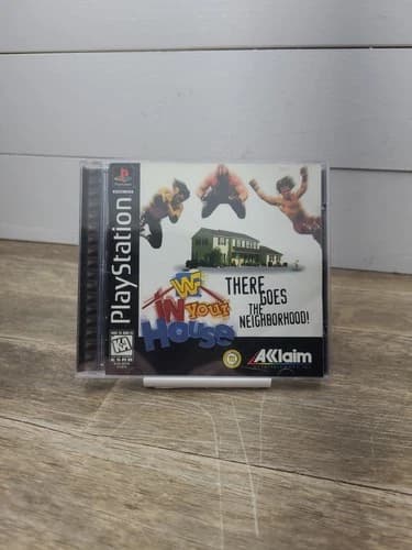 WWF: In Your House (Sony PlayStation 1, 1996) CIB There Goes The Neighborhood