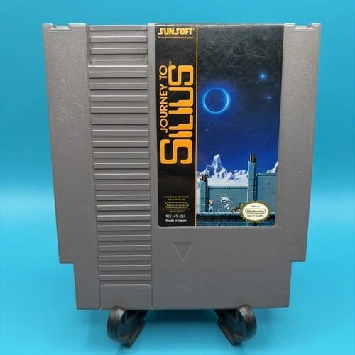 Journey To Silius Sun Soft Nintendo NES Cart Only Tested And Working Video Game