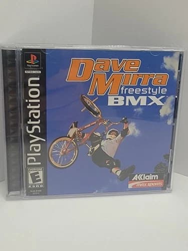 Dave Mirra Freestyle BMX (Sony PlayStation 1 PS1, 2000) Complete CIB Tested