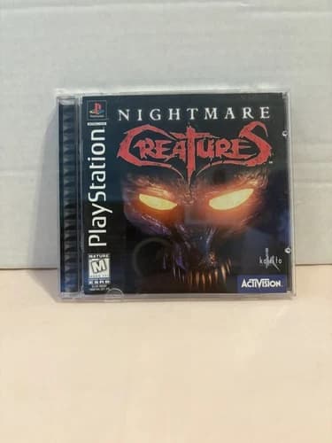 Nightmare Creatures - Sony Playstation PS1 - COMPLETE Black Label, Tested*
