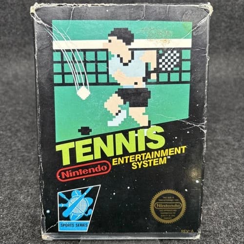 Tennis (NES) - Authentic CIB Acceptable Condition