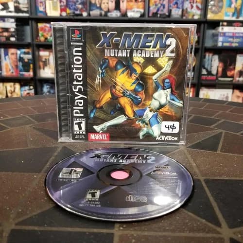 X-Men: Mutant Academy 2 (Sony PlayStation 1, 2001) PS1 Complete CIB - TESTED!