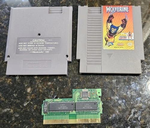 Wolverine Nes Nintendo Entertainment System X-Men Xmen Logan Game Cartridge 1991