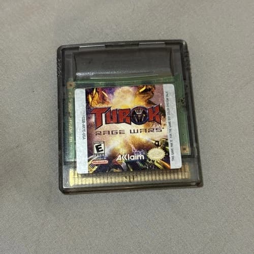 Turok Rage Wars Nintendo Game Boy Color - Authentic Tested & Working