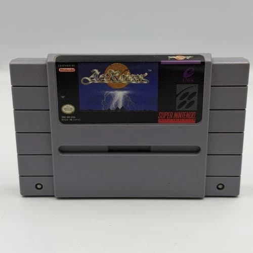 ActRaiser (Super Nintendo SNES, 1991) Tested Working Authentic