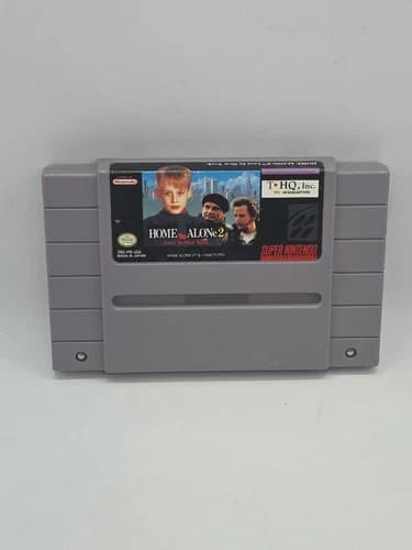 Home Alone 2: Lost In New York (Super Nintendo, 1993) SNES Authentic Tested