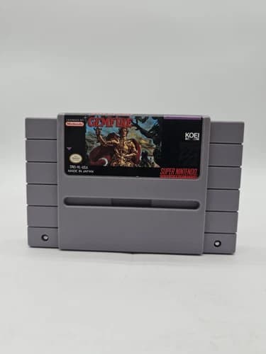Gemfire (Super Nintendo SNES) Authentic Cart Only Tested Working