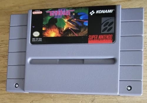 Gradius III (Super Nintendo Entertainment System, 1991) - Cart Only