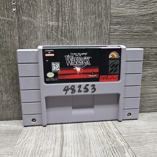 Beware the Ultimate Evil of Warlock (SNES Super Nintendo, 1995) Tested