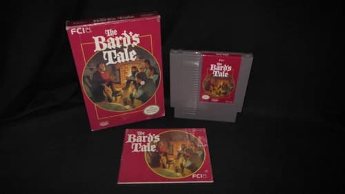 The Bard's Tale Nintendo NES Game Complete in Box CIB