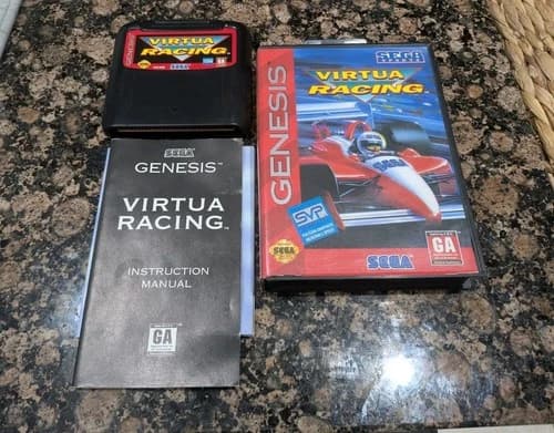Virtua Racing Sega Genesis - CIB - Tested, Works