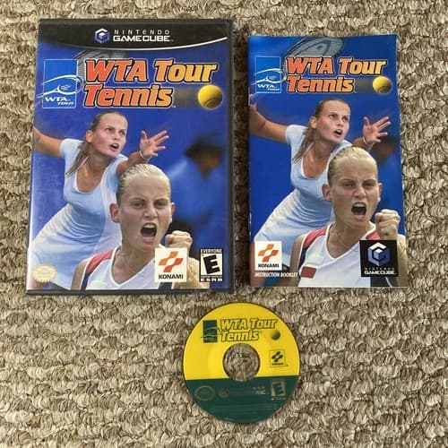 WTA Tour Tennis For Nintendo GameCube Complete In Box Authentic Tested