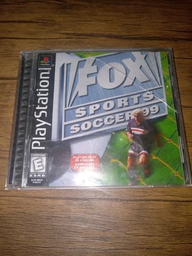 Fox Sports Soccer '99 (PlayStation 1, 1998) **TESTED** Complete CIB PS1