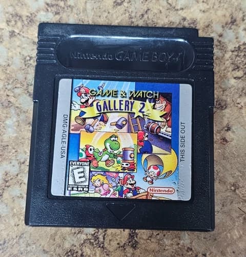 Game and Watch Gallery 2 (Nintendo Gameboy Color) Authentic TESTED
