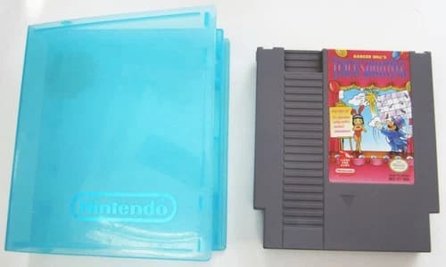 Barker Bill's Trick Shooting Nintendo NES Cartridge 1990, Authentic Tested Works