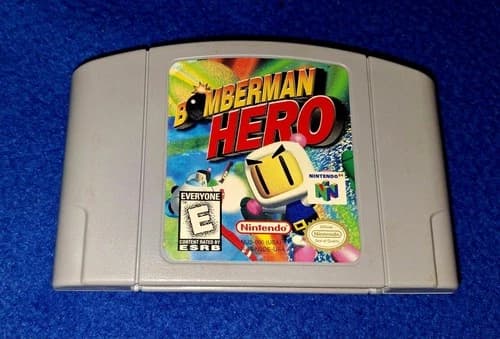 BOMBERMAN HERO NINTENDO 64 N64 *CARTRIDGE ONLY* (1998)