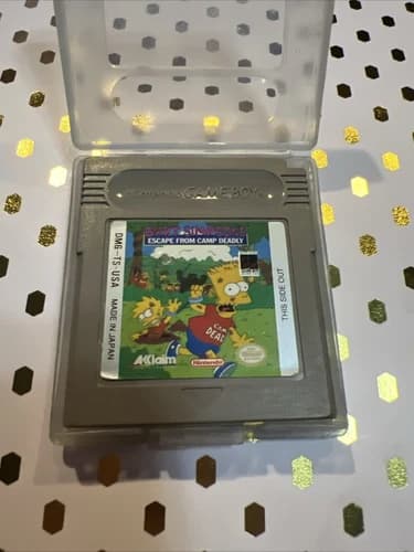 Bart Simpson's Escape from Camp Deadly (Nintendo Game Boy)