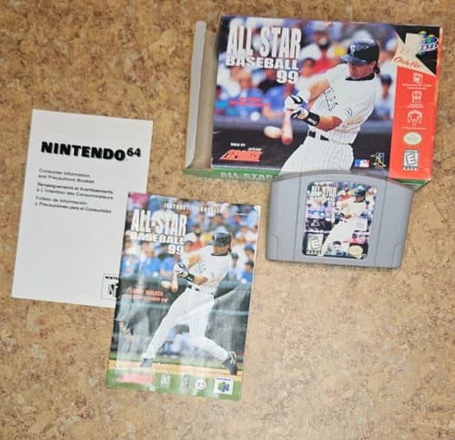 All-Star Baseball 99 (Nintendo 64 | N64) Complete in Box CIB