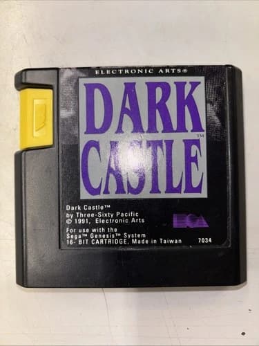 Dark Castle (Sega Genesis, 1991) *Cart Only - Tested*