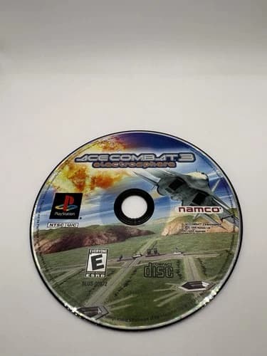 Ace Combat 3: Electrosphere DISC ONLY (Sony PlayStation 1, 1999)