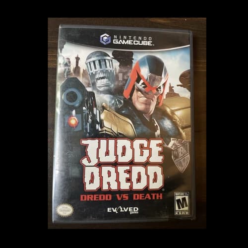 Judge Dredd: Dredd Vs Death Nintendo GameCube Complete Tested CIB