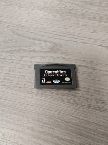 Operation Armored Liberty (Nintendo GameBoy Advance, 2005) Cart Only Tested GBA