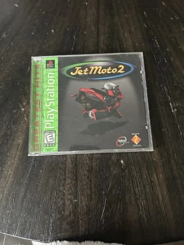 PlayStation 1 PS1 Game Jet Moto 2 CIB Complete In Box