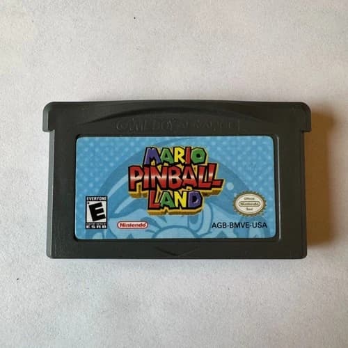 Mario Pinball Land - Nintendo Gameboy Advance GBA TESTED