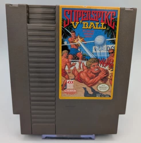 Super Spike V'Ball (Nintendo Entertainment System, 1990) - Authentic - Tested