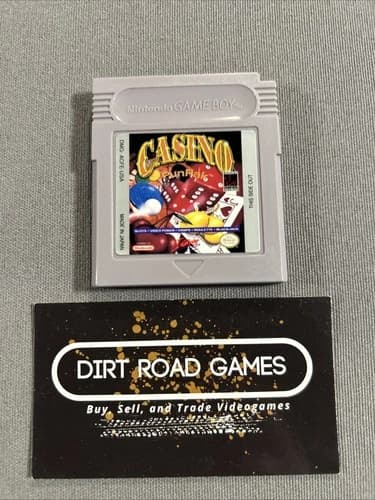 Casino FunPak (Nintendo Game Boy) Tested And Working