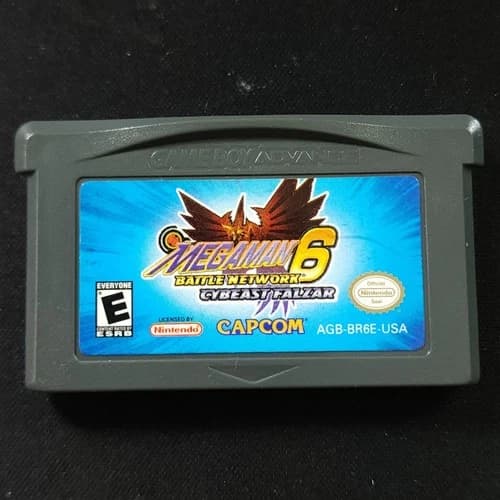 MegaMan Battle Network 6: Cybeast Falzar Game Boy Advance Game Only NTSC-U/C