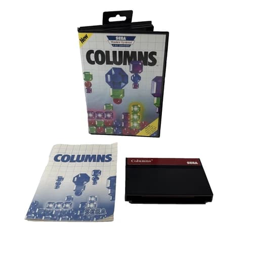 Columns (Sega Master System) - CIB Great Condition