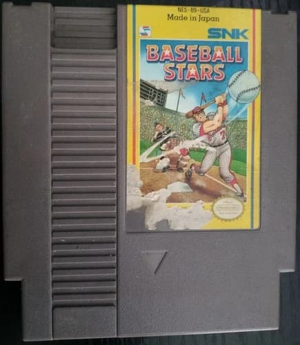 Baseball Stars (NES) Authentic & Tested Cart Only
