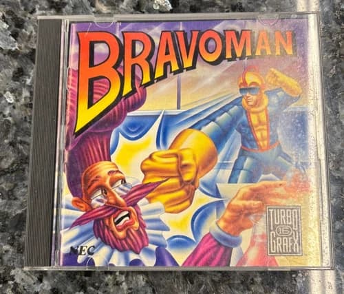 COMPLETE - TurboGrafX16 - BravoMan - ON SALE !!