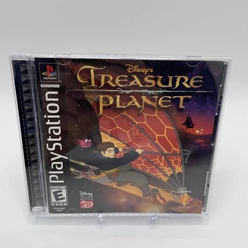 Disney's Treasure Planet PS1 PlayStation 1 Complete CIB