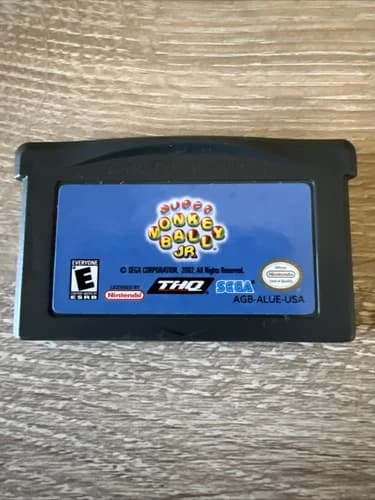 Super Monkey Ball Jr. (Nintendo Game Boy Advance, 2002) Tested & Working