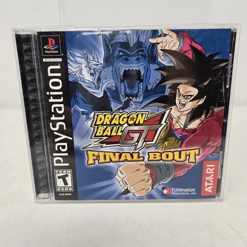 Dragon Ball GT: Final Bout (Sony PlayStation 1 PS1, 1997) COMPLETE CIB Tested!