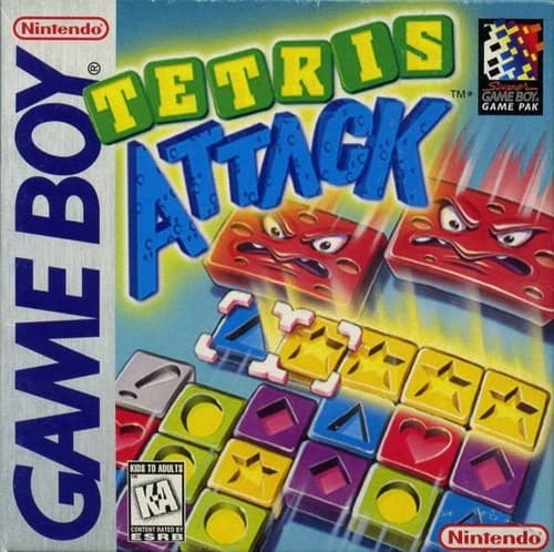 Tetris Attack Nintendo Game Boy