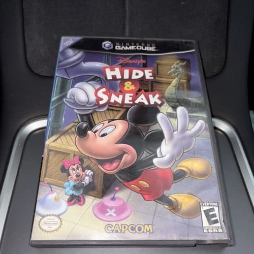Disney's Hide and Sneak (Nintendo GameCube) Complete CIB Tested Working