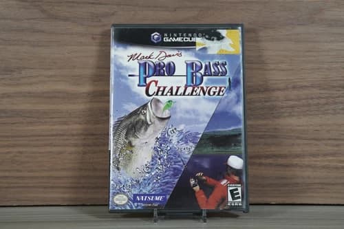 Mark Davis Pro Bass Challenge (GameCube, 2005) Complete Resurfaced Tested