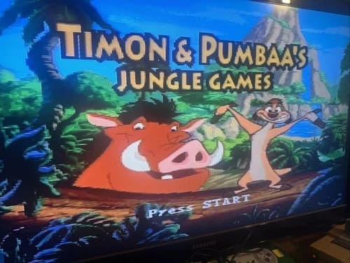 Timon & Pumbaa's Jungle Games (Super Nintendo) SNES Authentic and Tested